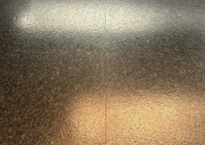 black stone countertop seam close up birchwood village