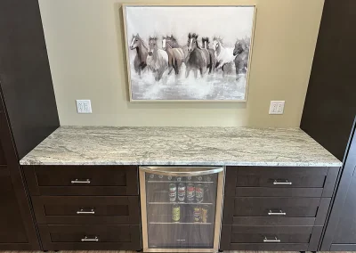 custom beverage bar stone countertop st paul park mn