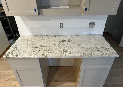 custom stone desk countertop kitchen pine springs minnesota