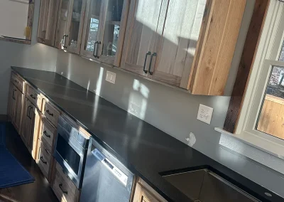 kitchen countertop installation black stone birchwood village mn
