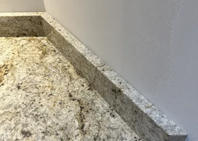 stone bathroom backsplash detail oak park heights mn