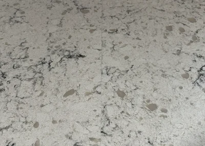 white quartz style stone countertop seam little canada mn