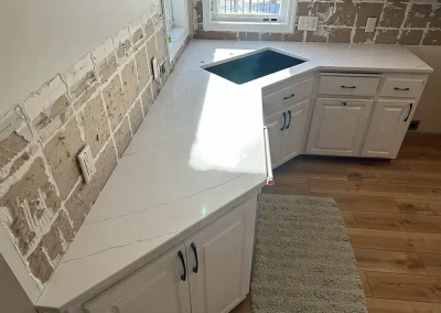 white stone corner sink countertop st marys point mn