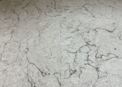 white stone countertop seam detail lexington mn
