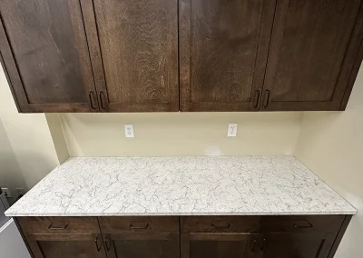white stone countertop workspace lexington minnesota